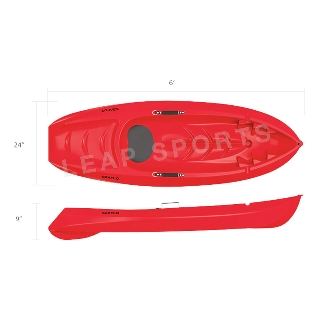 SEAFLO Child Kayak SF-1002 - LEAP SPORTS – LeapSportsVancouver