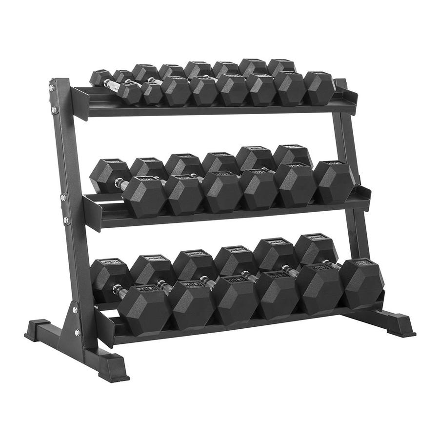 3 Tier Dumbbell Storage Rack