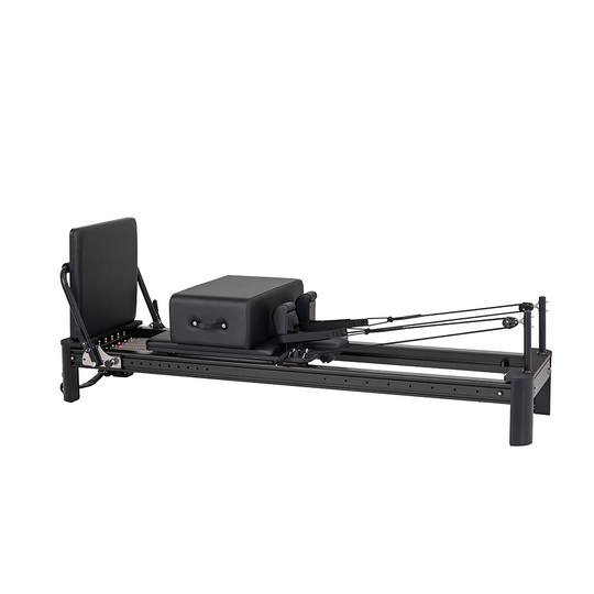 LEAP SPORTS Pilates Full-Track Reformer G2 - Obsidian Edition