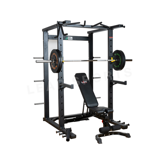 LS Power Rack - Adjustable Bench - 7' Barbell Combo