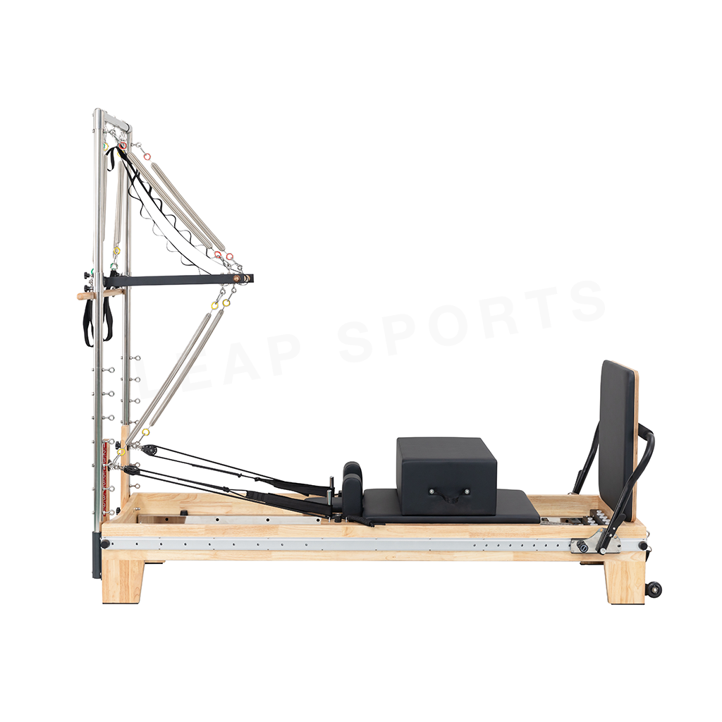 LEAP SPORTS Pilates Full-Track Reformer Premium