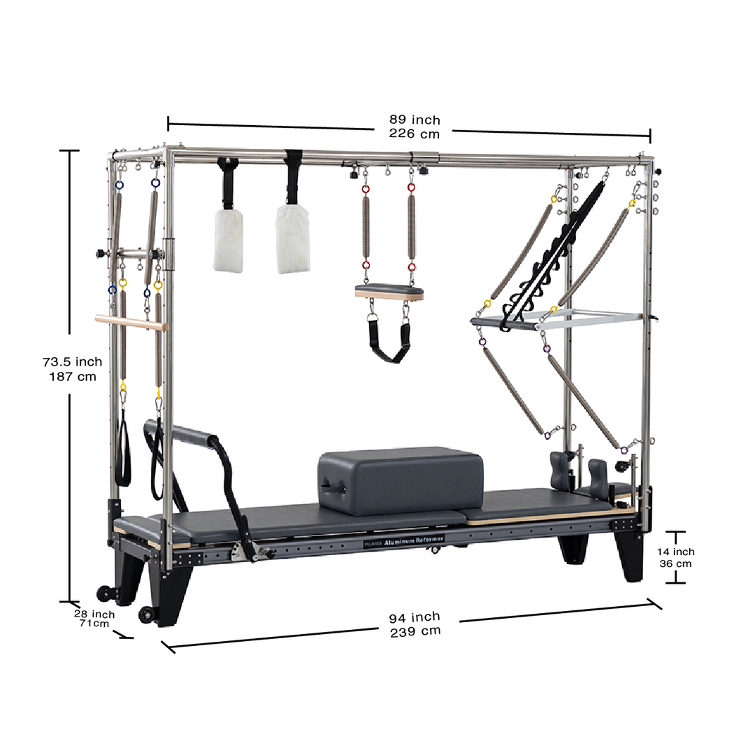 LEAP SPORTS Pilates Full-Track Cadillac Reformer G2