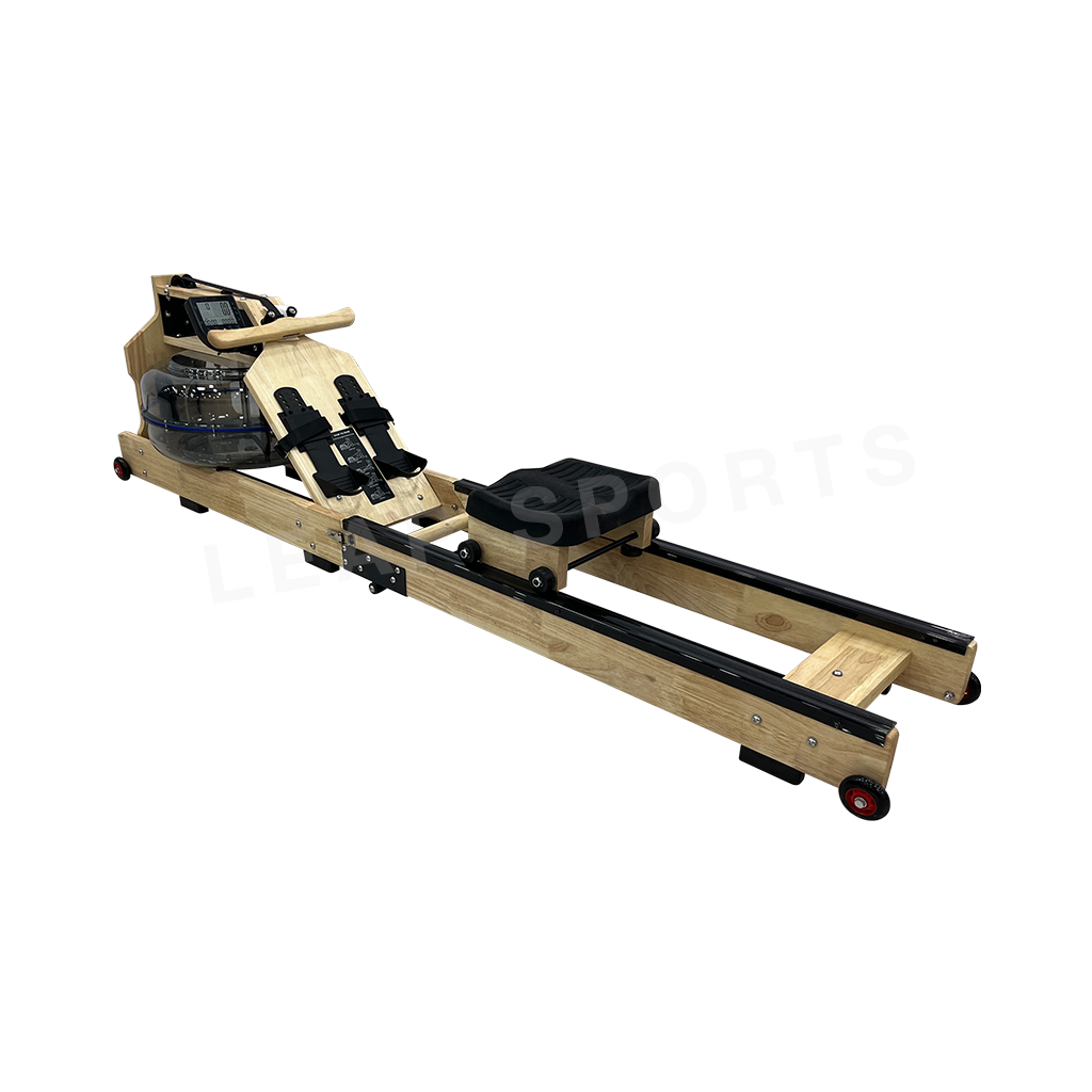 LEAP SPORTS Foldable Wooden Water Rowing Machine – LEAP SPORTS VANCOUVER