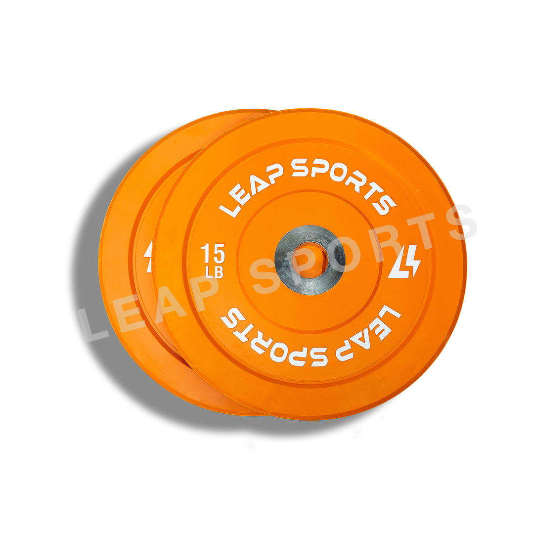 LEAP SPORTS Color Bumper Plate Combo (260LB)