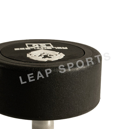 LEAP SPORTS 5-50LB Round Dumbbell Set with Stand